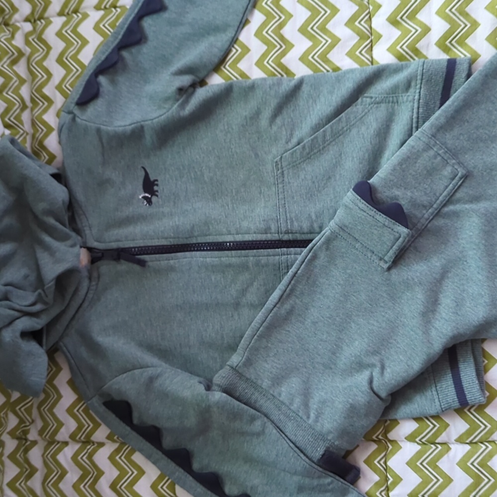 2 Adorable Dinosaur Outfits (Lightweight) - Picture 4 of 5
